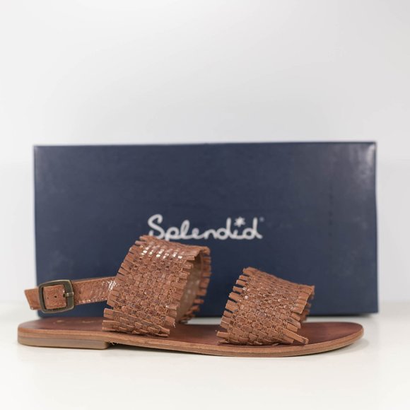 Splendid Thomas Woven Leather Sandals - Picture 13 of 14